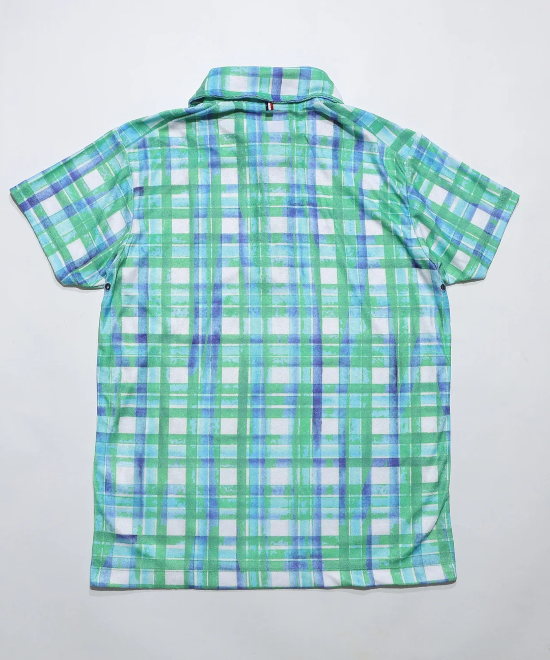 DRY PILE CHECK POLO SHIRTS