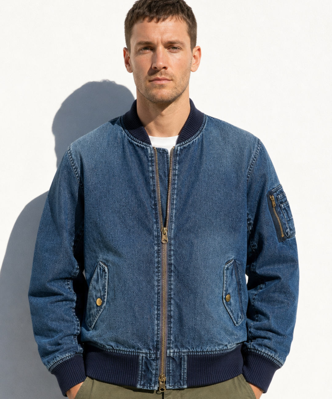 【10月上旬発送予定】MA-1 DENIM JACKET