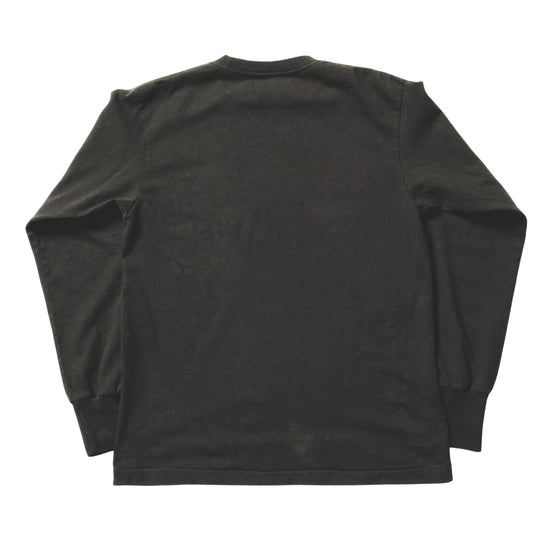 DRY COTTON JERSEY L/S TEE（UPPER）／BLACK