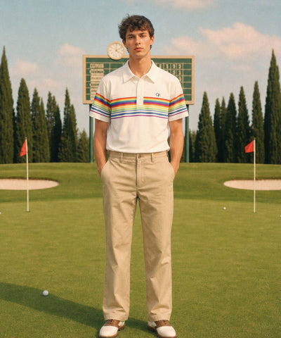 【TMT×Ocean Pacific】 PEARTEX POLO SHIRT（BORDER）