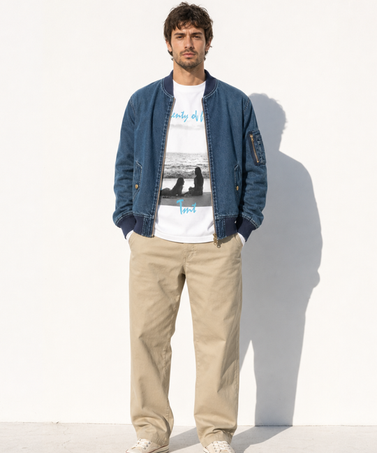 【10月上旬発送予定】MA-1 DENIM JACKET