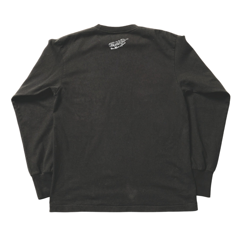 DRY COTTON JERSEY L/S TEE（SANTO DOMINGO）／BLACK