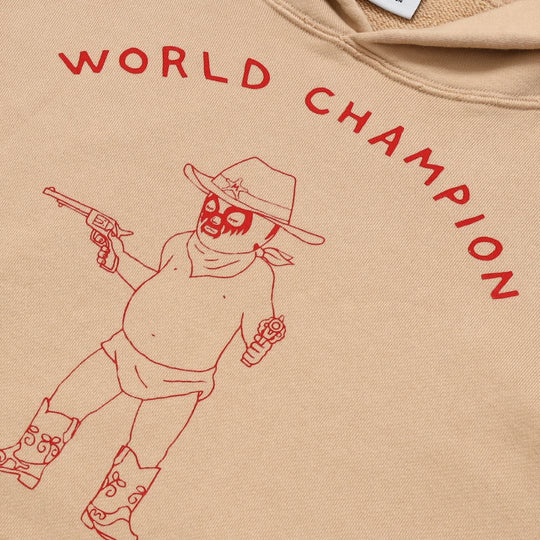 【10月上旬より発送】VINTAGE SWEAT HOODIE（world champion）／BEIGE