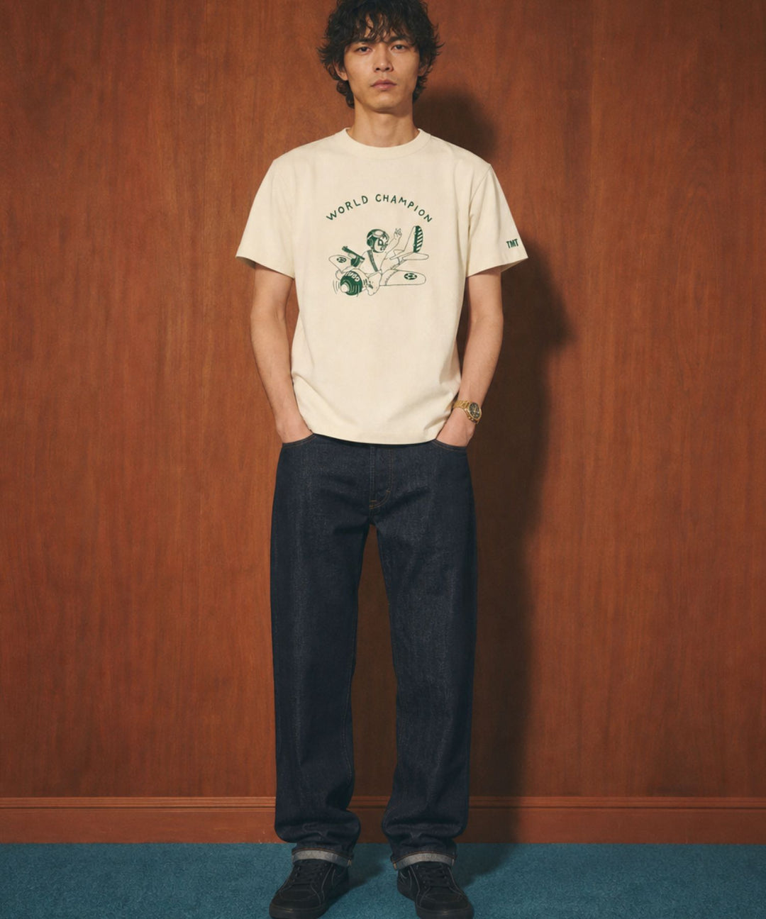 DRY COTTON JERSEY S/S TEE (AIRPLANE)