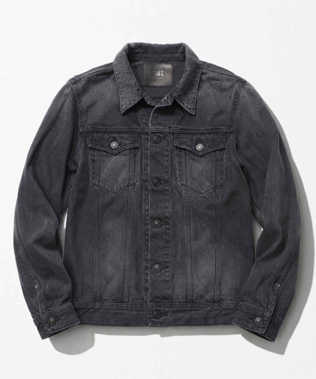 12oz SOFT BLACK DENIM TRUCKER JACKET