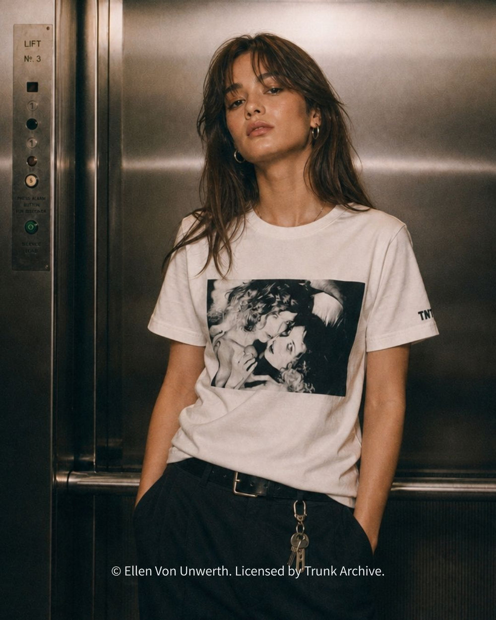 ※7月中旬発送※【TMT×Ellen Von Unwerth】DRY COTTON S/S TEE (GIRLS)