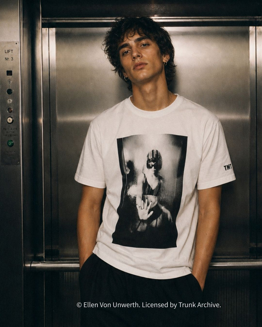 ※7月中旬発送※【TMT×Ellen Von Unwerth】DRY COTTON S/S TEE (water)