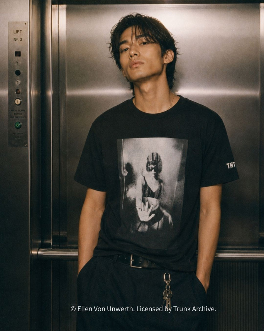 ※7月中旬発送※【TMT×Ellen Von Unwerth】DRY COTTON S/S TEE (water)