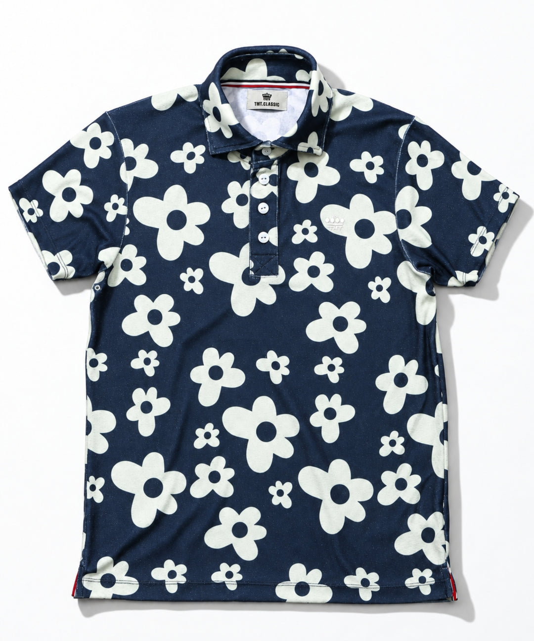 DRY PILE FLOWER POLO SHIRTS