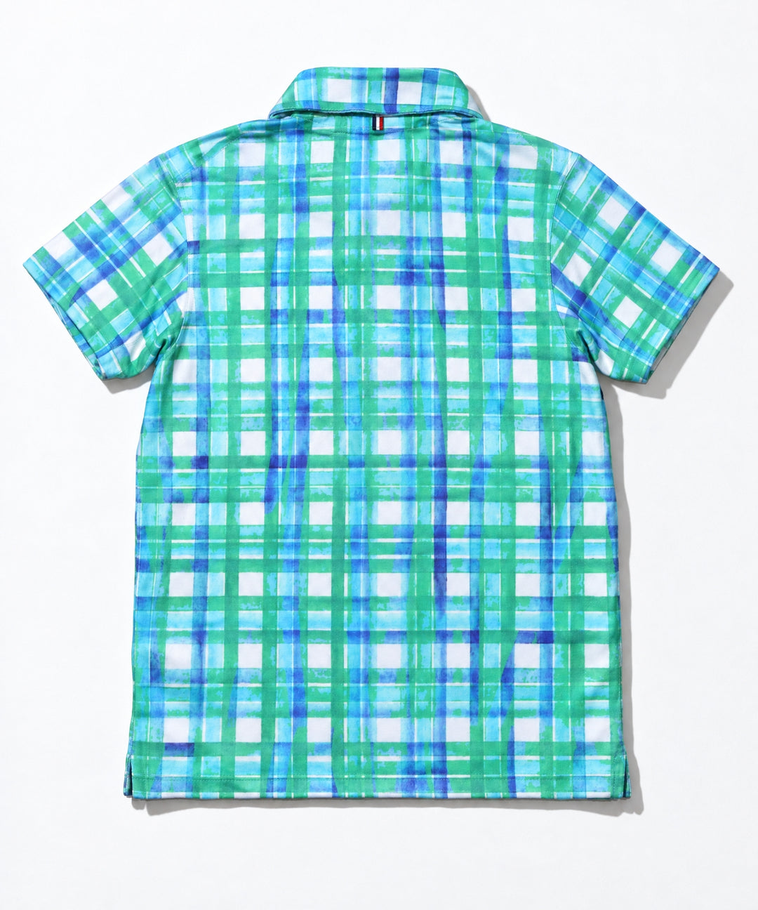 DRY PILE CHECK POLO SHIRTS