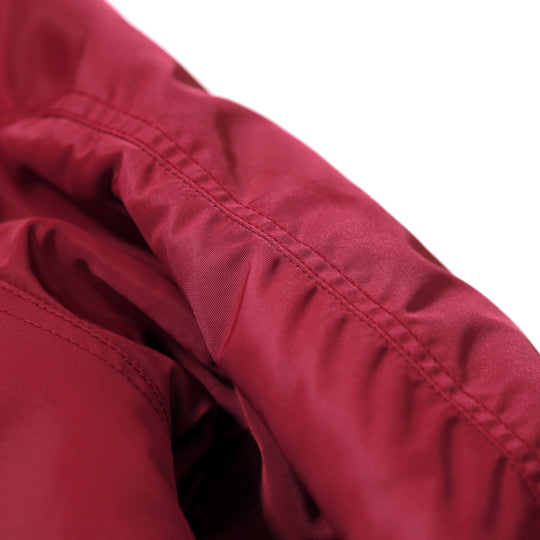 BIG LOGO NYLON BOA JACKET／ BURGUNDY