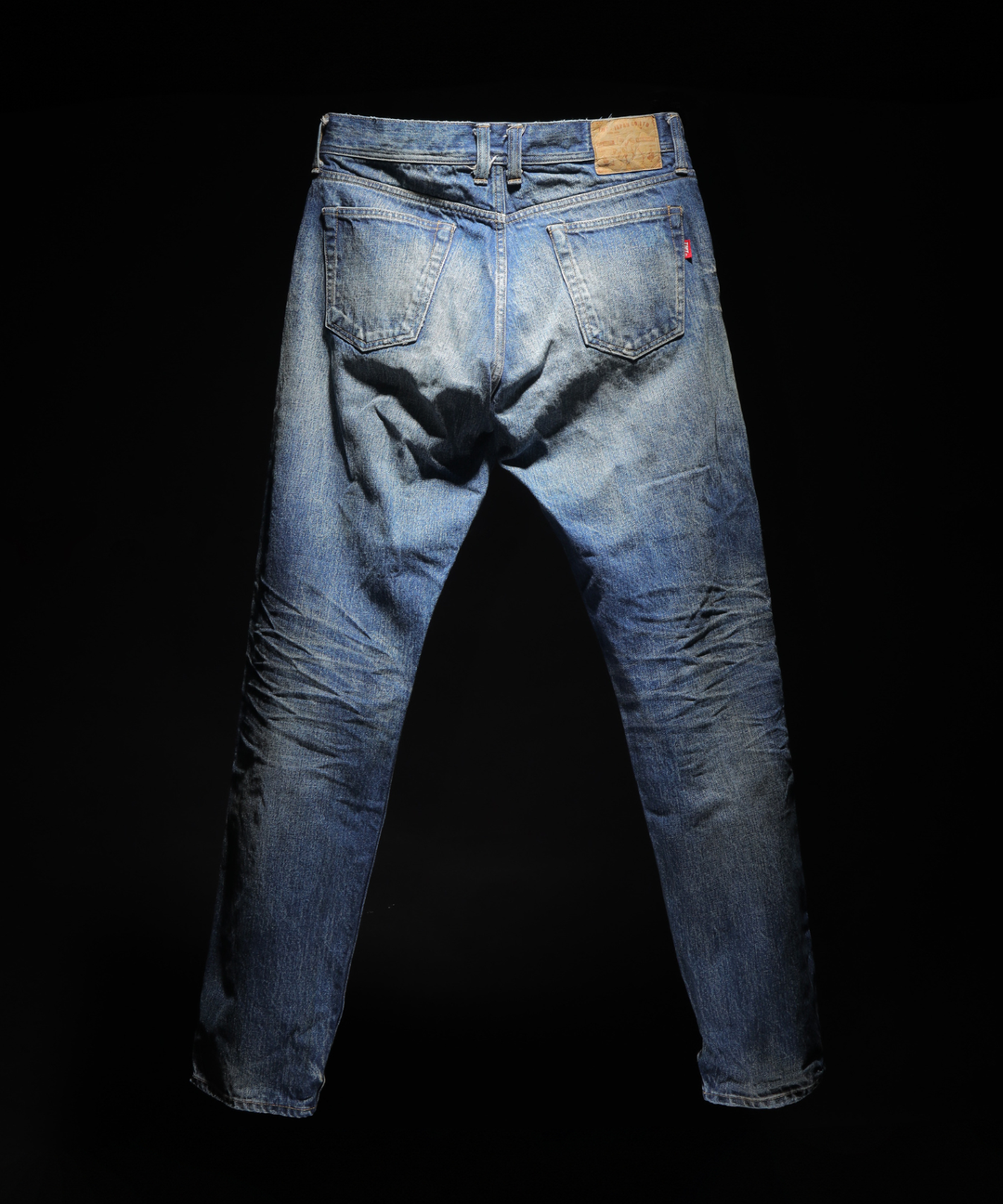 【HQ DENIM】 5P TAPERED(vintage processing.)