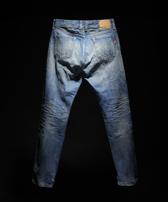 【HQ DENIM】 5P TAPERED(vintage processing.)