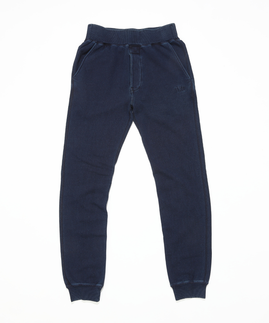 SLIM SWEAT PANTS（indigo dye）