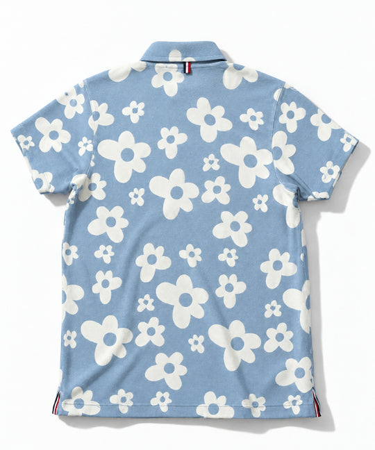 DRY PILE FLOWER POLO SHIRTS