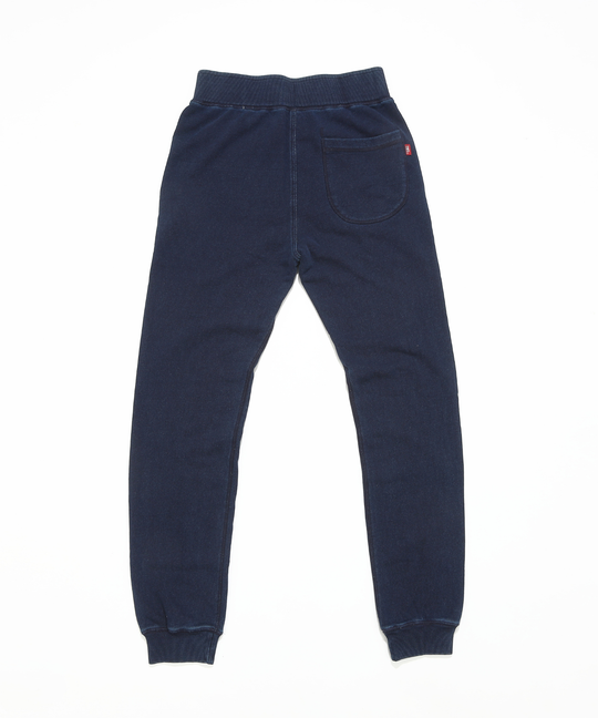 SLIM SWEAT PANTS（indigo dye）