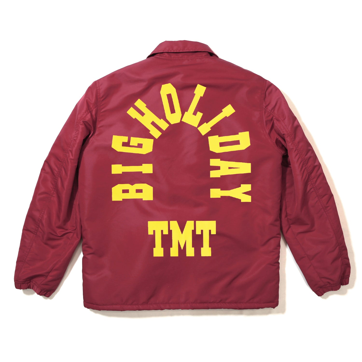 BIG LOGO NYLON BOA JACKET／ BURGUNDY – TMT OFFICIAL ONLINE STORE