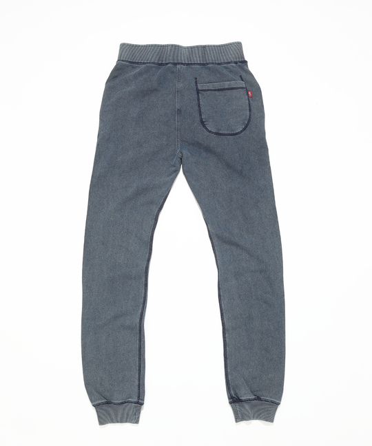 SLIM SWEAT PANTS（indigo dye）