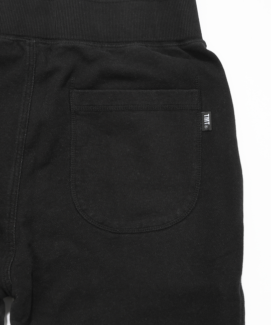 SLIM SWEAT PANTS（black）