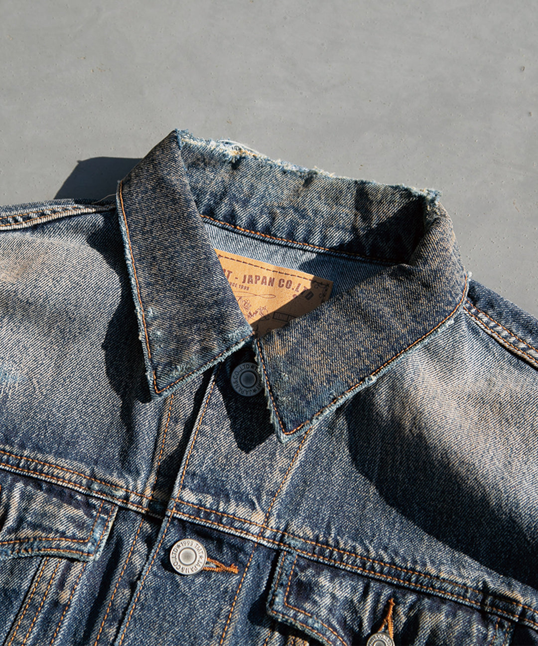 【2026年3月頃発送】12oz SOFT DENIM TRUCKER JACKET（VINTAGE processing.）