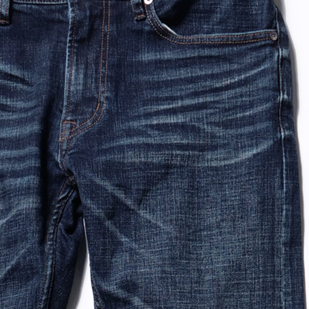 STRETCH DENIM 5P SLIM-FIT TAPERED / INDIGO