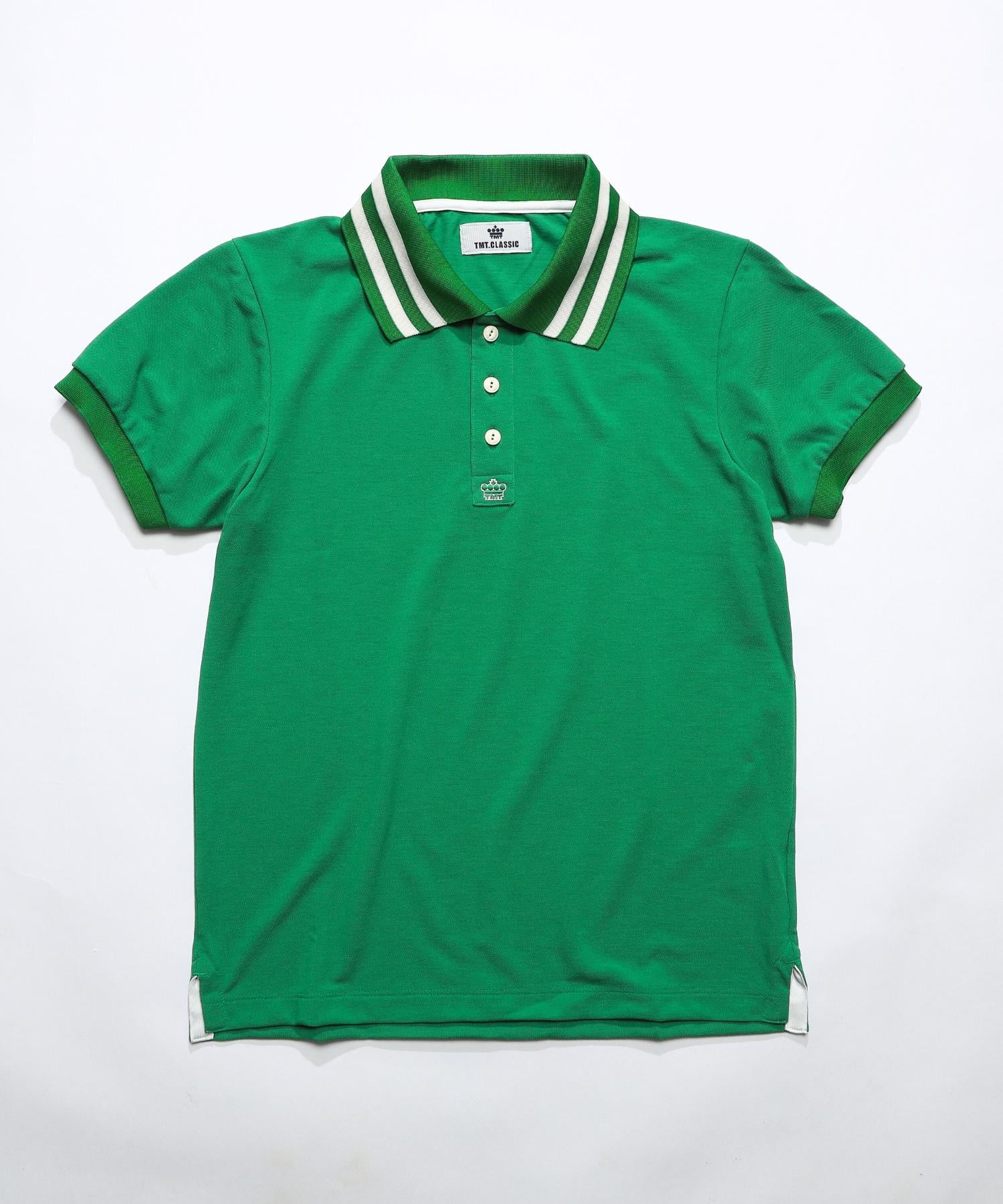 RE:DRY CLASSIC POLO SHIRTS / GREEN