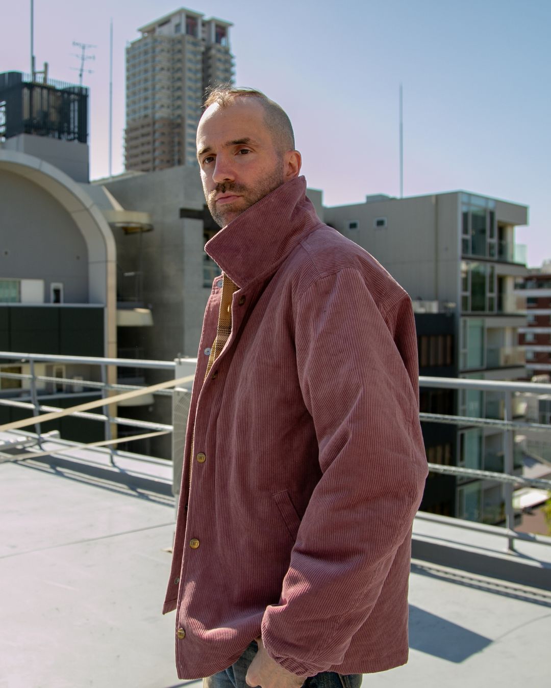 CORDUROY COACH JACKET