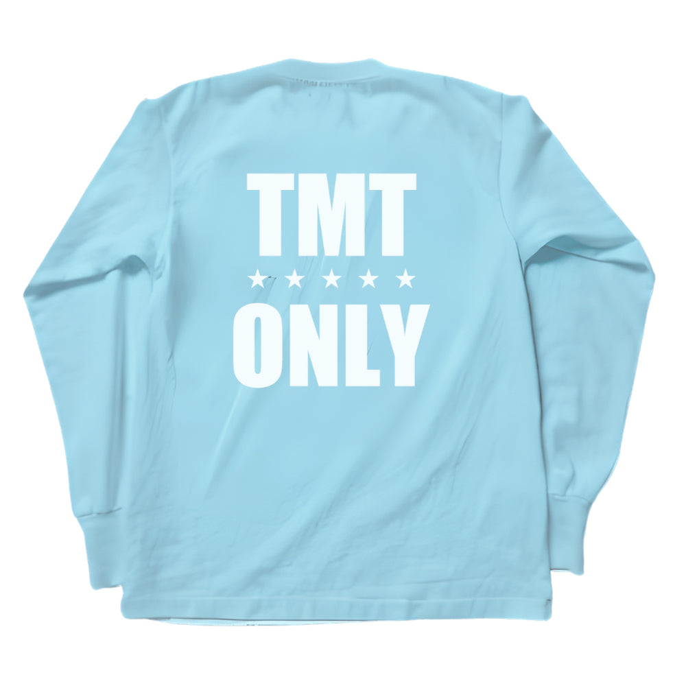 DRY COTTON JERSEY L/S TEE（GOT SURF）／LIGHT BLUE