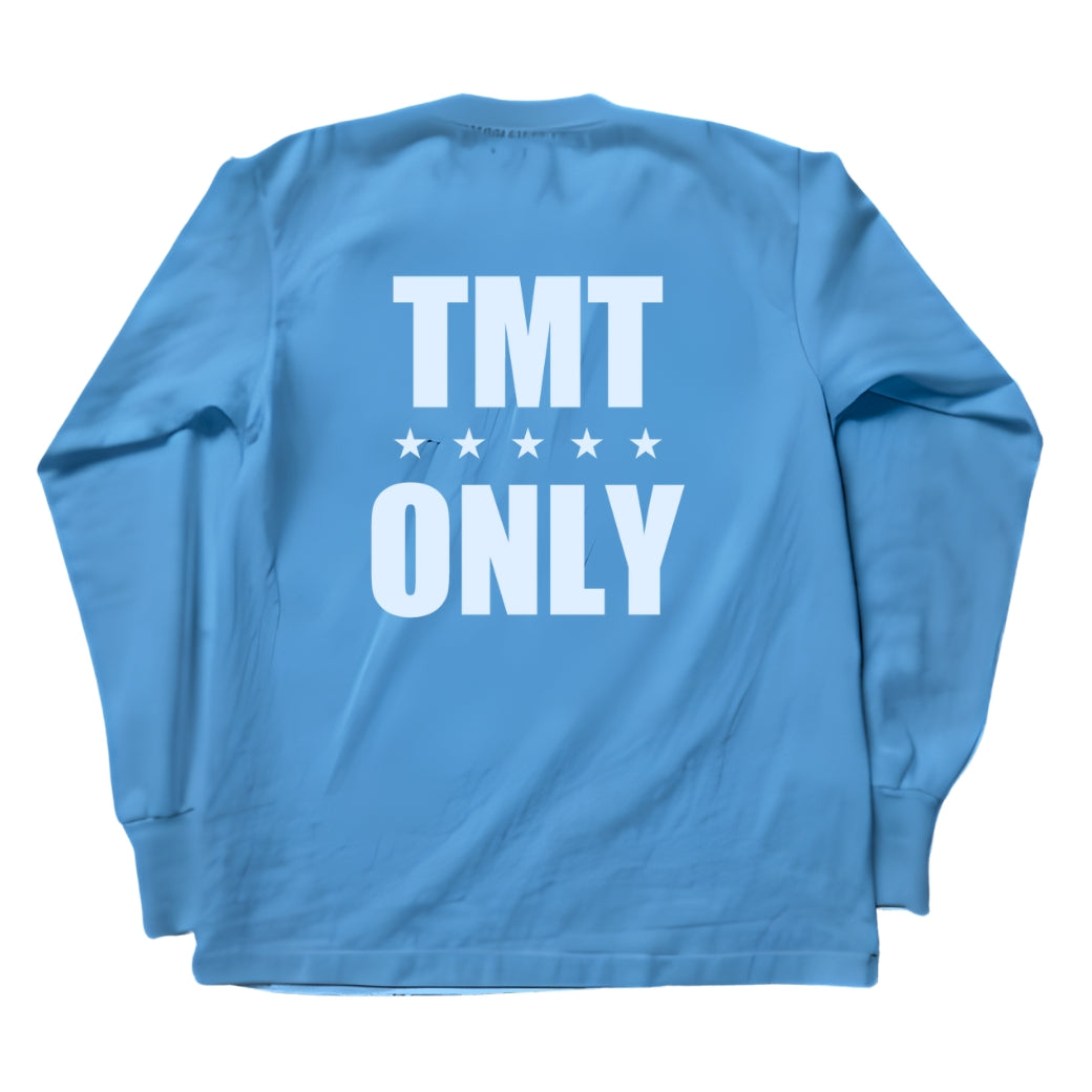 DRY COTTON JERSEY L/S TEE（GOT SURF）／LIGHT BLUE