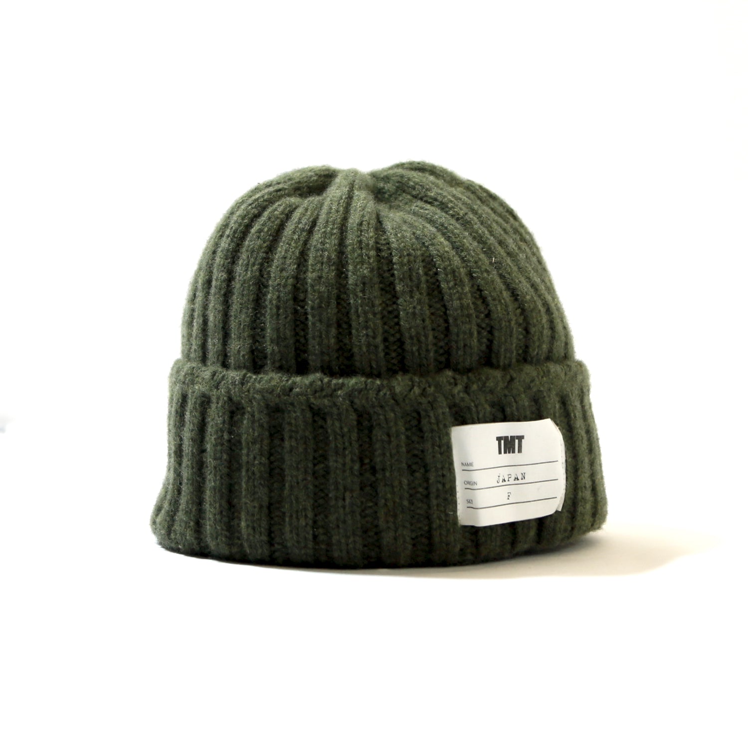 wool beanie ／ KHAKI – TMT OFFICIAL ONLINE STORE