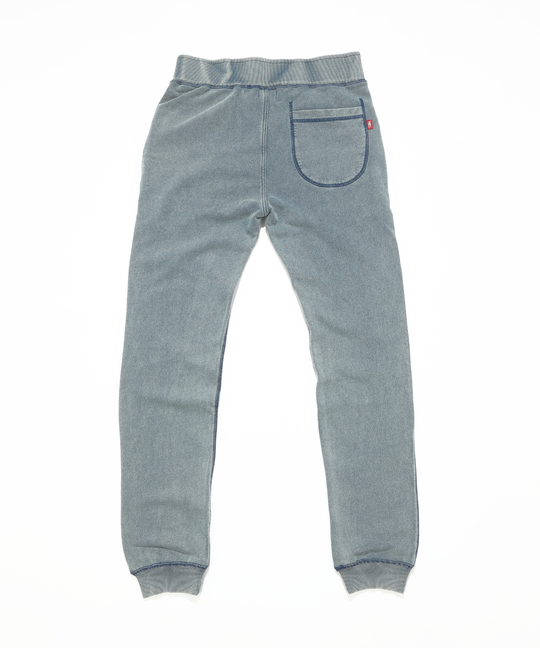 SLIM SWEAT PANTS（indigo dye）