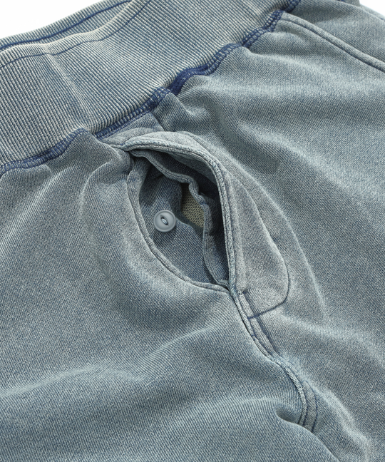 SLIM SWEAT PANTS（indigo dye）