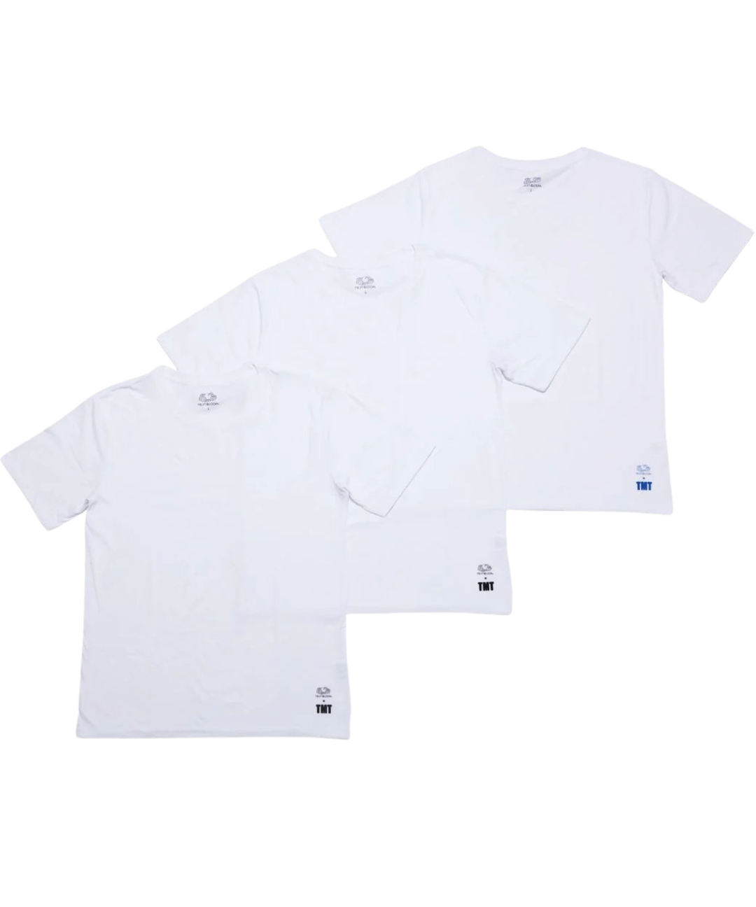 【TMT×FRUITS OF THE LOOM】3PACK-TEE／WHITE