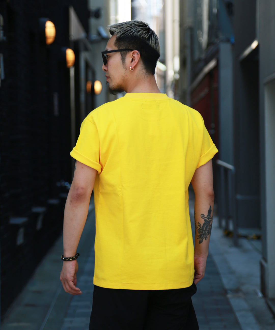 TMT×Marbles S/S T-SHIRTS(LET THERE BE TMT) / YELLOW
