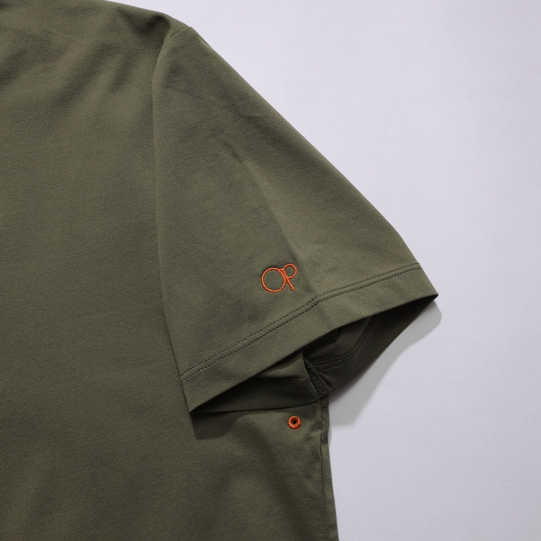 【4月上旬発送予定】【TMT×OceanPacific】 PEARTEX POLO SHIRT／KHAKI