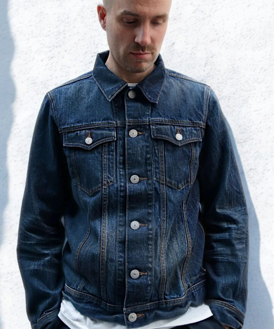 12oz SOFT DENIM TRUCKER JACKET – TMT OFFICIAL ONLINE STORE 12oz SOFT DENIM TRUCKER JACKET – TMT OFFICIAL ONLINE STORE