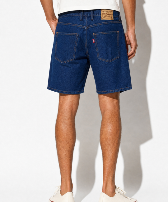 DENIM SHORT PANTS (ONE WASH)