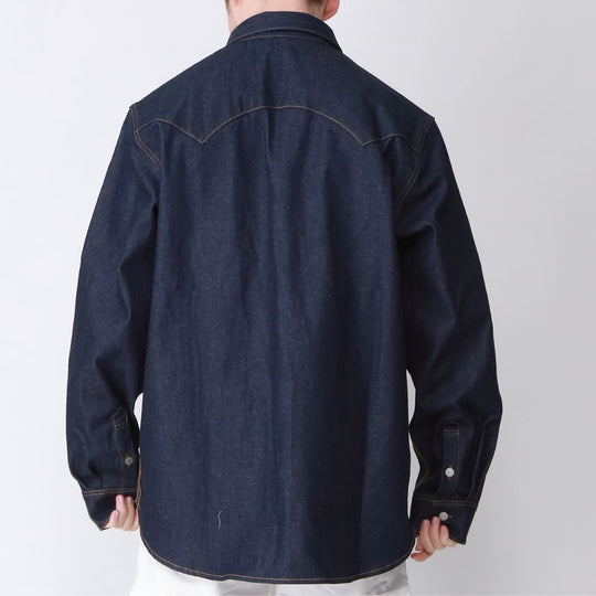 12oz DENIM WIDE SHIRTS