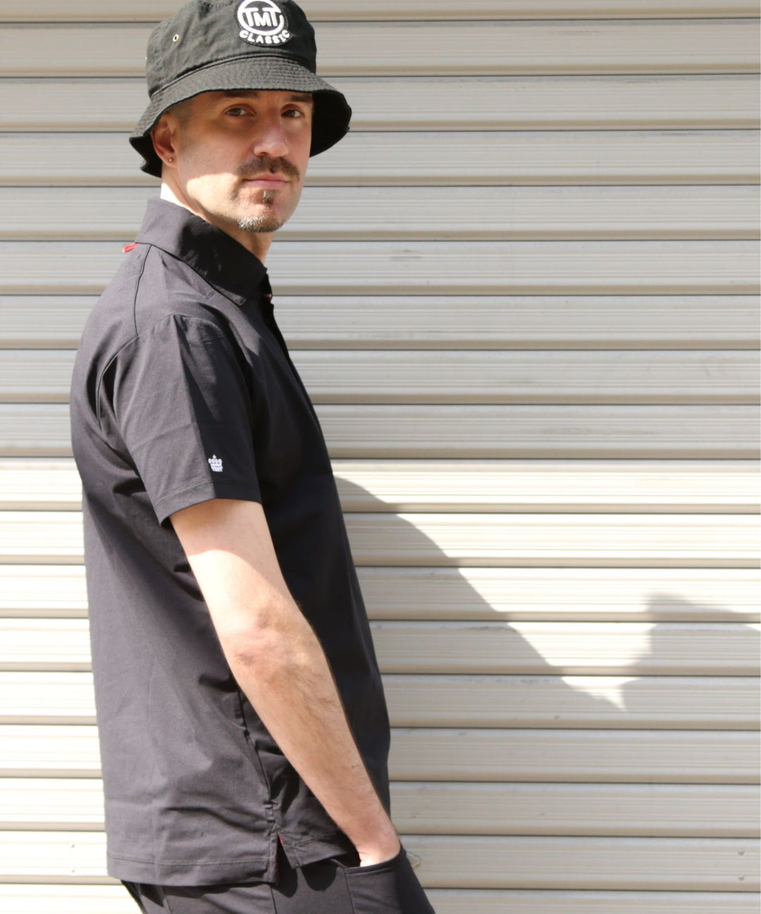 【TMT×Ocean Pacific】PEARTEX POLO SHIRT／BLACK