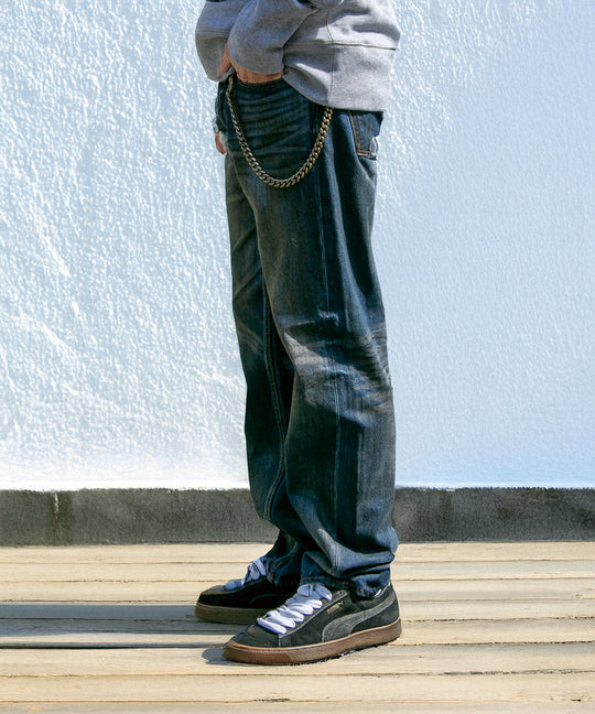 12oz SOFT DENIM 5P STRAIGHT／INDIGO