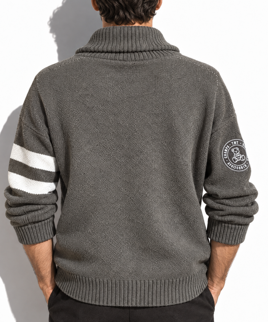 【11月下旬発送予定】KNIT CARDIGAN（COLLEGE）