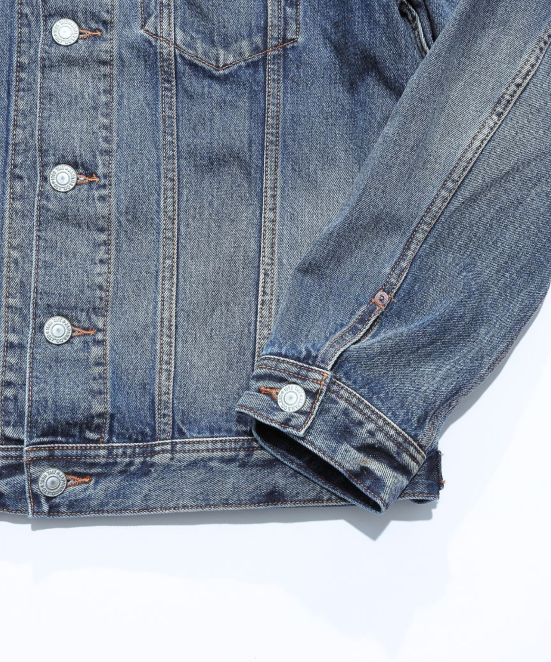 12oz SOFT DENIM TRUCKER JACKET／INDIGO LIGHT