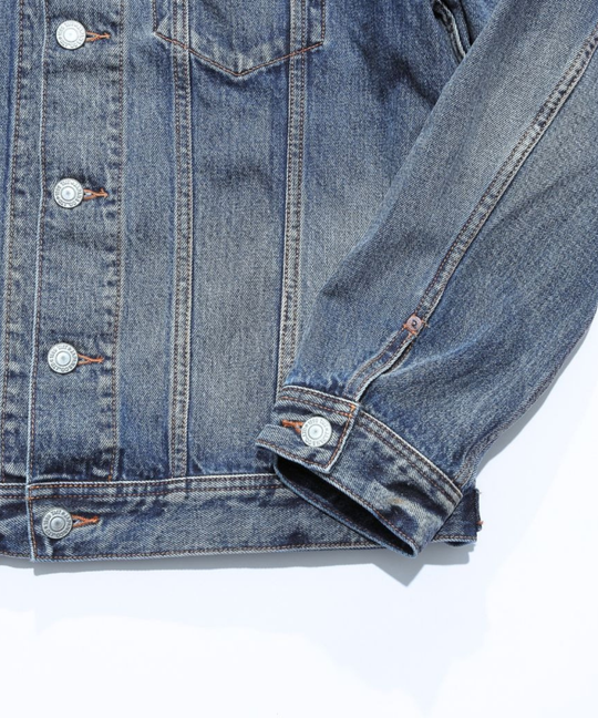 12oz SOFT DENIM TRUCKER JACKET／INDIGO LIGHT
