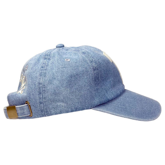 【11月中旬より発送】BASEBALL COTTON DENIM TWILL CAP / LIGHT INDIGO