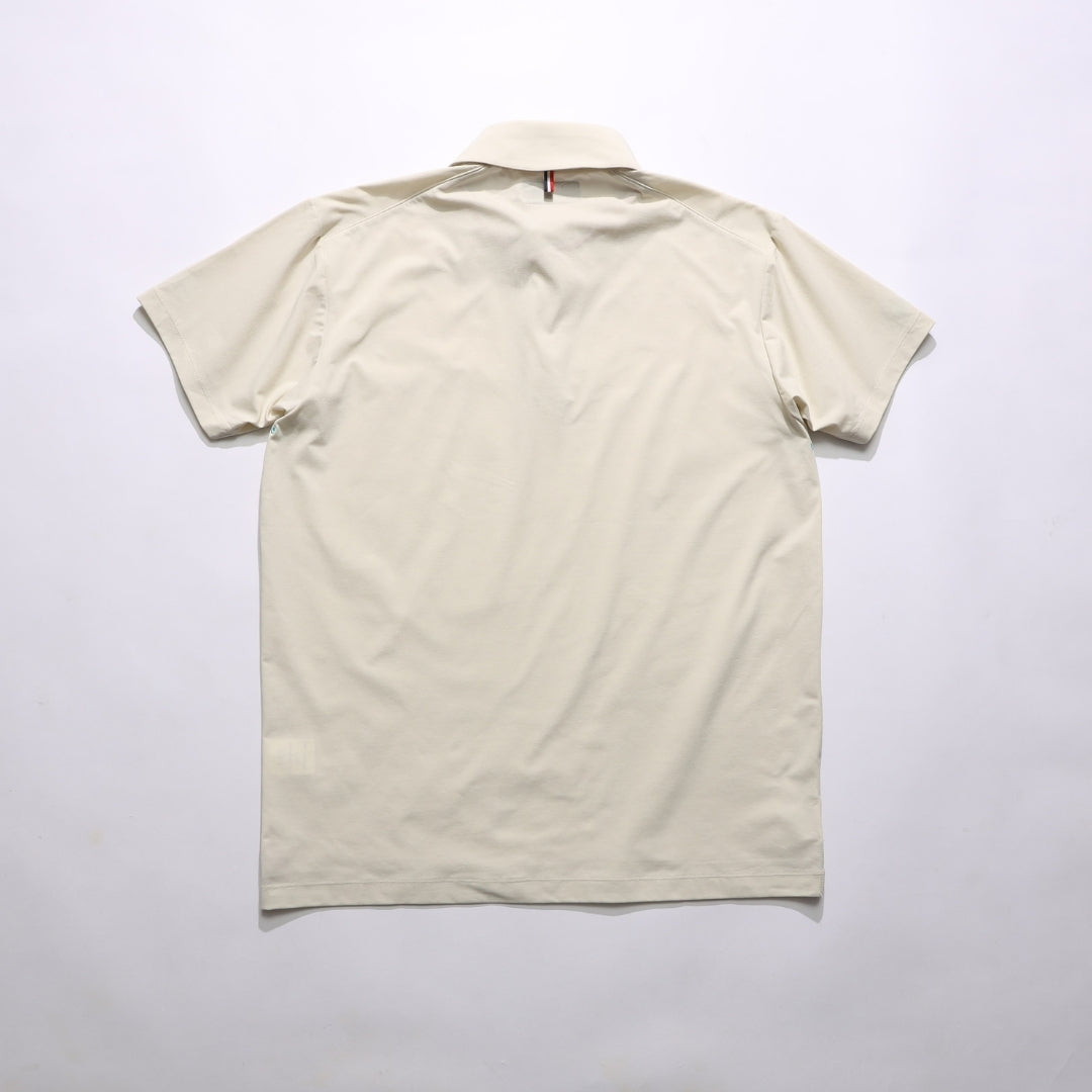 【4月上旬発送予定】【TMT×OceanPacific】 PEARTEX POLO SHIRT／LIGHT BEIGE