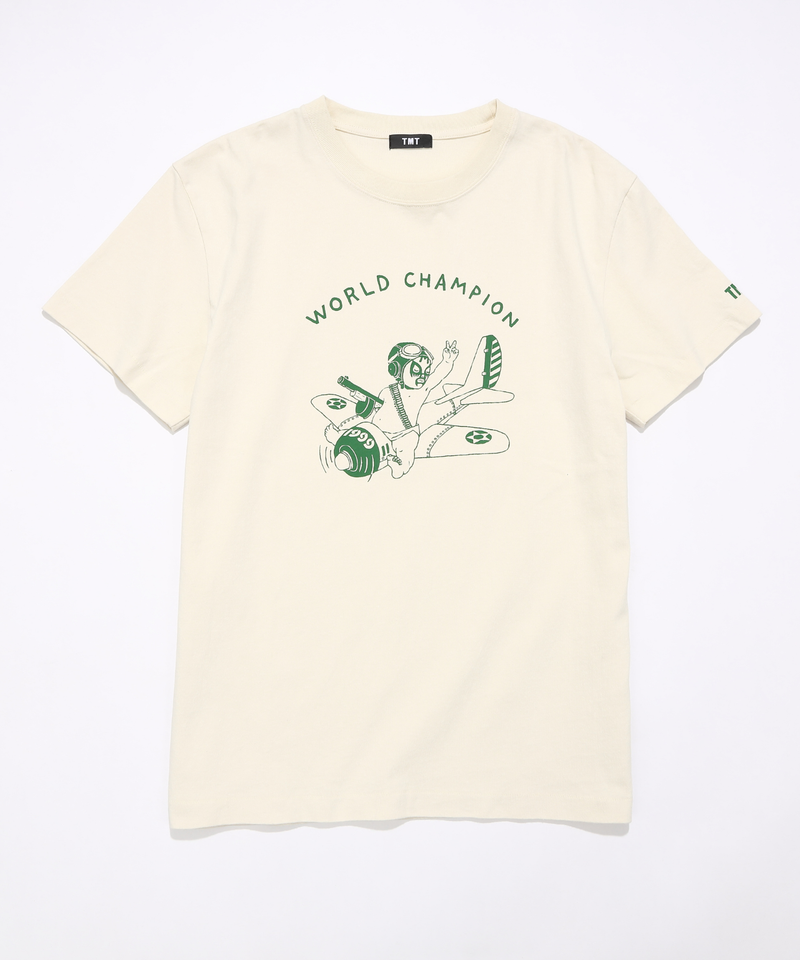 【5月下旬発送予定】DRY COTTON JERSEY S/S TEE (AIRPLANE)