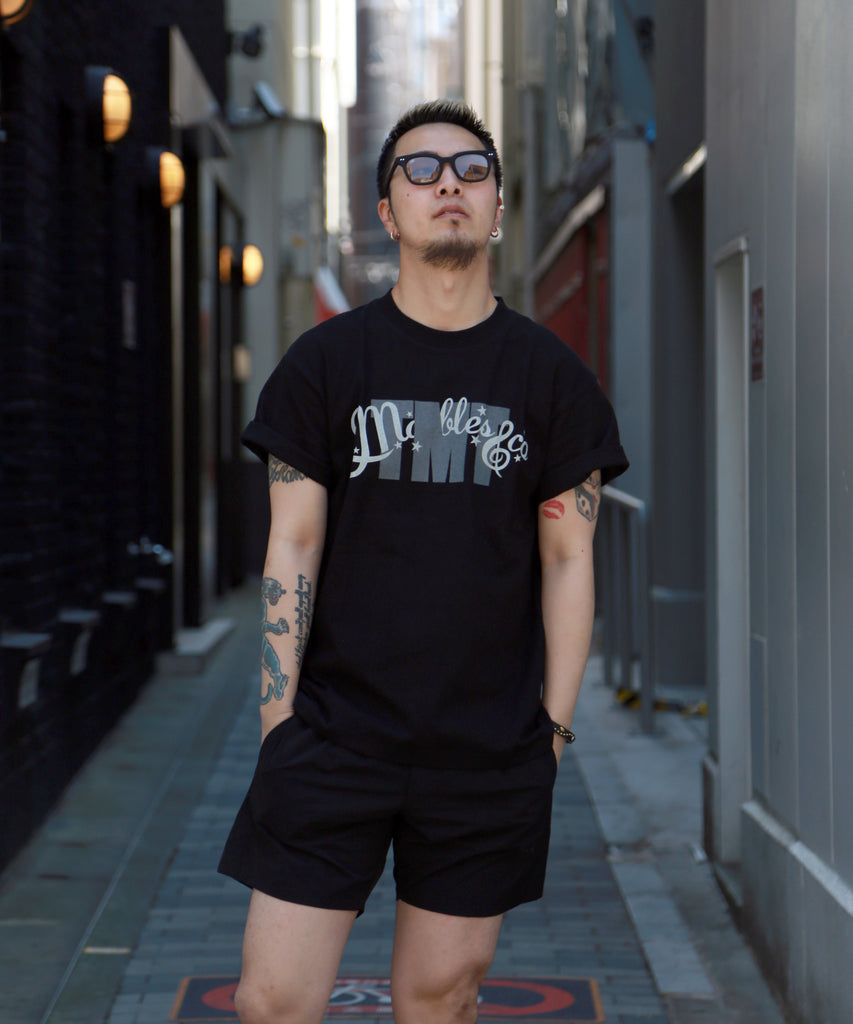 TMT×Marbles S/S T-SHIRTS(TMT NEO-LOGO) / BLACK – TMT