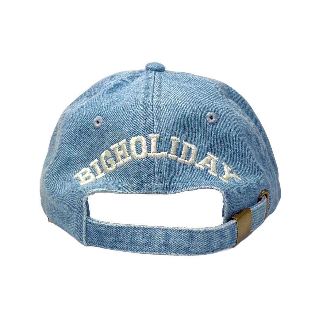 【11月中旬より発送】BASEBALL COTTON DENIM TWILL CAP / LIGHT INDIGO