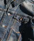 12oz SOFT DENIM TRUCKER JACKET（VINTAGE processing.）