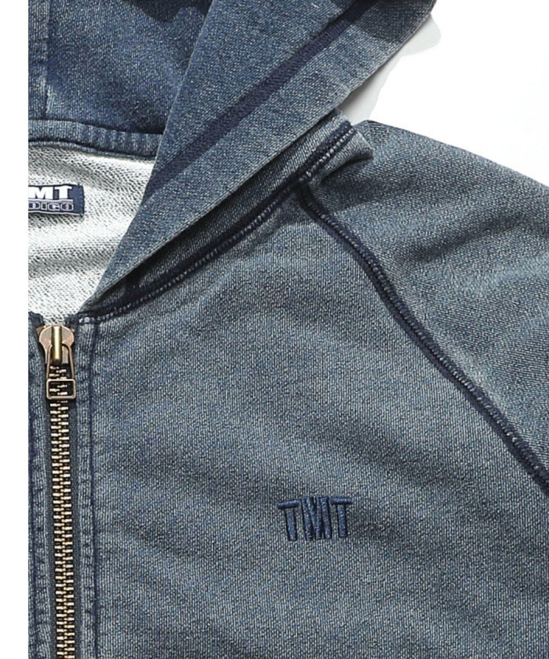 【9月下旬発送】ZIP UP PARKA (INDIGO）